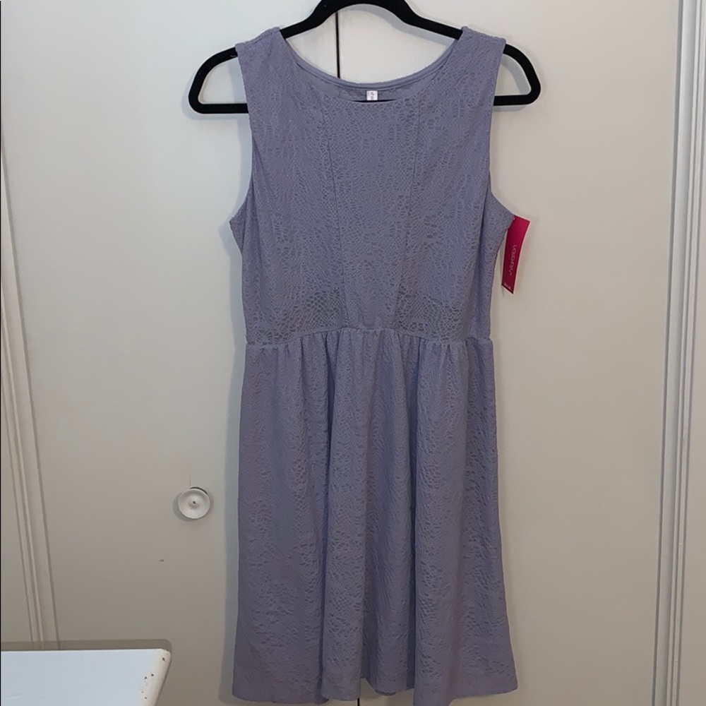 Purple summer dress